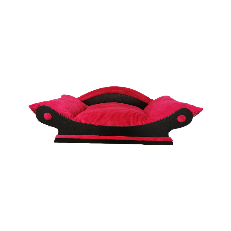 fauteuil avec Couchage rouge  pour chien- chat ou pour chatte avec chatons