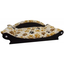 Canapé Royal façon panier pour chien de grande taille  grande taille