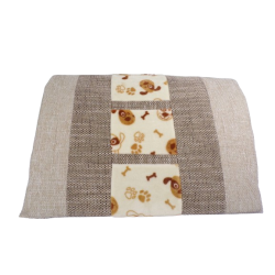 housse de rechange pour relaxant coussin pour chien moyen lavable en machine couchage en tissu  lourd