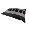 coussin-déhoussable-chien-en-flocons-de-mousse-resistant-noir-gris