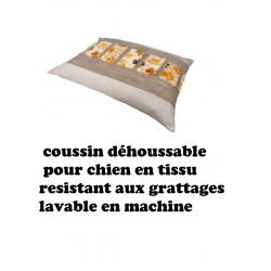 coussin déhoussable pour animal de compagnie